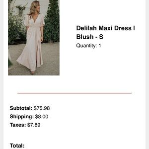 Baltic Born Delilah maxi dress